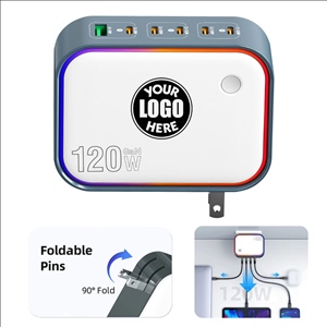 Custom 120W 7-In-1 USB Charging Station